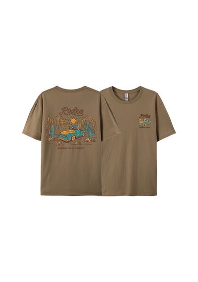 Startmore Y2k Vintage Tişört Tee Rodeg Batı Aşk Nazikçe Romantik Çöl Kahverengi Startmore Y2k Vintage Tişört Tee Rodeg Batı Aşk Nazikçe Romantik Çöl Kahverengi