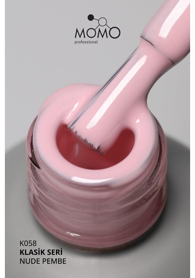 Momo Professional Kalıcı Oje K058 Nude Pembe 4 Ml