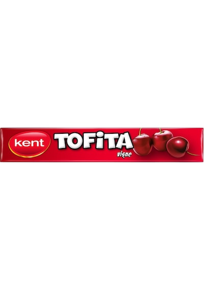 Kent Tofita Vişne Aromalı Şeker 47gr X 20 Adet