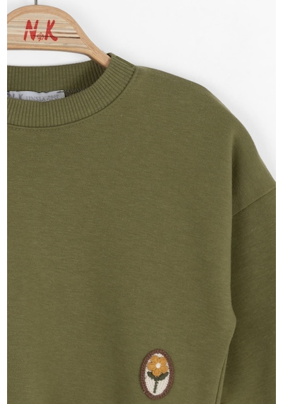 Nk Kids Kız Çocuk Sweatshirt 37603 Haki