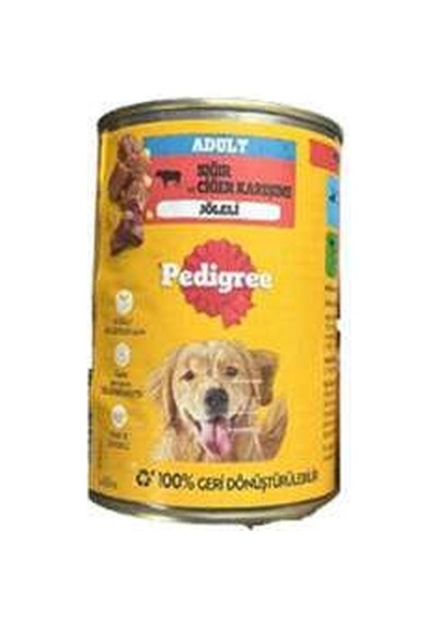 Sığır Etli Yetişkin Köpek Konservesi 6 Adet 400 Gr
