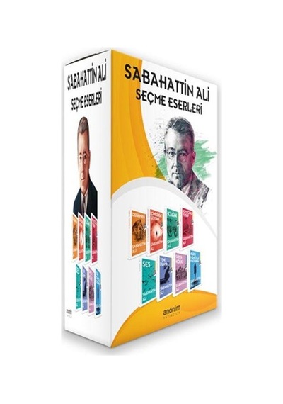 Sabahattin Ali Seçme Eserleri Seti - 8 Kitap Takım - Sabahattin Ali - Anonim Yayınları