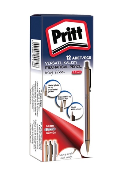 Pritt Versatil Kalem İron Line 0.7 Mm Bakır 3707 Çok Renkli
