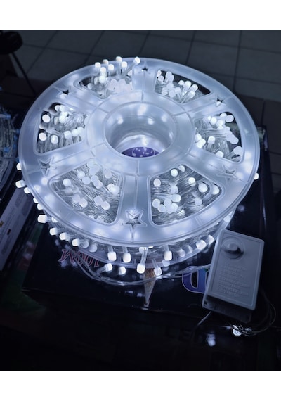 480 Ledli 100 Metre Led Beyaz Renk 8 Animasyonlu