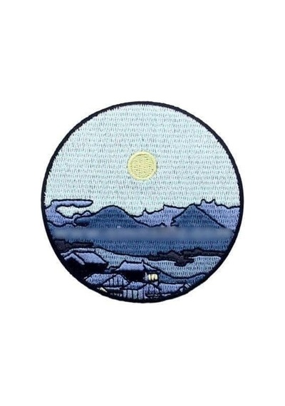 Sim Nakış Sessiz Şehir Nakış İşleme Arma Patch 8 8 Cm Diğer