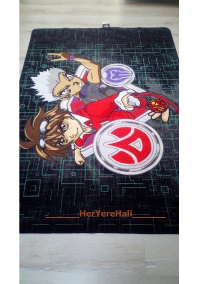Saray Halı Kids Jel Bakugan 3186Ls 133X190Cm