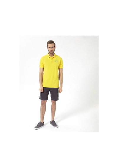 Routefıeld Routefield Post Erkek Polo Tişört Sarı 113 Sari