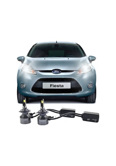 Megamarket06 Ford Fıesta Led Xenon Kısa Far Ampulü Ultra H7