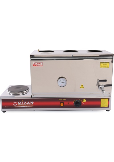 Mizan Elektrikli 40 L Çay Ocağı Kazanı Inox