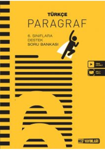 Hız Yayınları 6.Sınıf Türkçe Paragraf Soru Bankası (550398934)