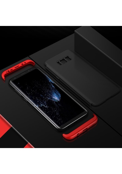 Samsung Galaxy Uyumlu S8 Plus Kilif 3 Parçali 360 Tam Korumali Gkk Kapak 393153178