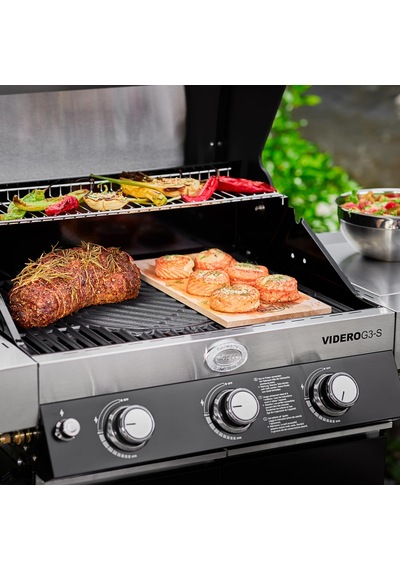 Rösle Videro G3-s Vario Gazlı Barbekü İstasyonu Siyah 25530