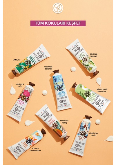 Yves Rocher El Kremi- Nemlendirici Besleyici Oryantal Argan Gül - Vegan-30ml