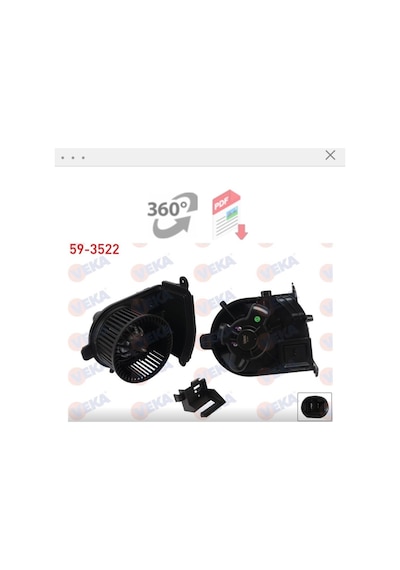 12v Kalorifer Motoru Renault Clio Iı 1998 2005 Symbol Iı 2008-2012 250w