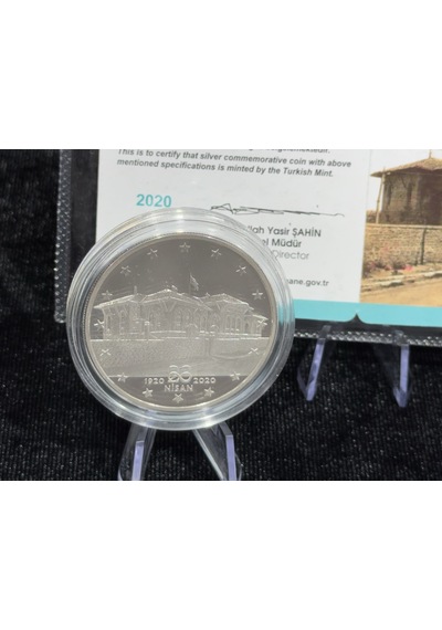 2020 Tbmm Nin Açılışının 100. Yılı 925 Ayar Gümüş Proof