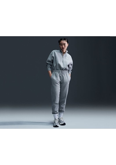 Nike Sportswear Phoenix Fleece Kadın Günlük Eşofman Altı Fz7626-063 Gri Gri