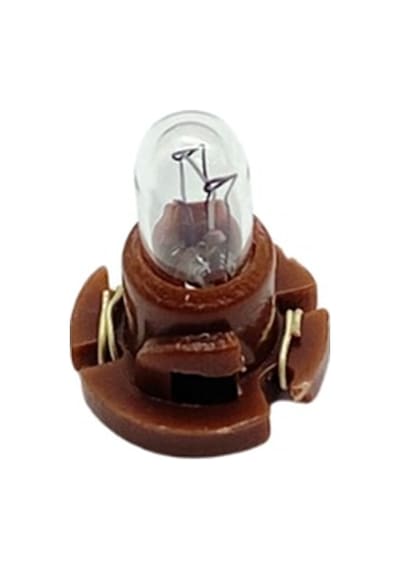 Premıum 12V Duylu Gösterge Ampulü Dipsiz 0.5 W Mf14 Siyah Duy N11.4604