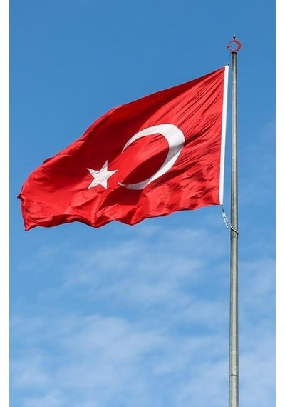 Türk Bayrağı 5 Adet Raşel Türk Bayrağı 70x105