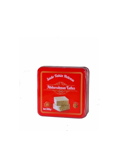 Sade Tahin Helvası Teneke Kutu 300 Gr