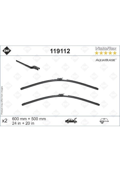 Sılecek Supurgesı Volvo S60 Iıı 20 V40 Iı 20 600 500 Mm Isıtma Özellikli 31693567