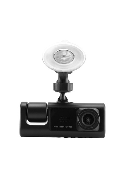 Createtech 3 Kameralı Araba Dvr 3 Kanallı Dash Kamera 1080p Hd Kayıt Cihazı