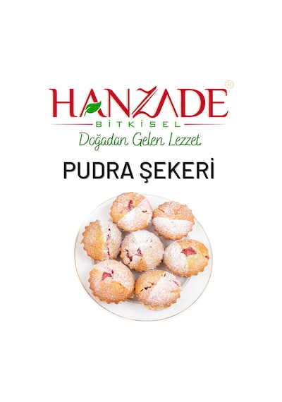 Hanzade Bitkisel Pudra Şekeri 1 KG
