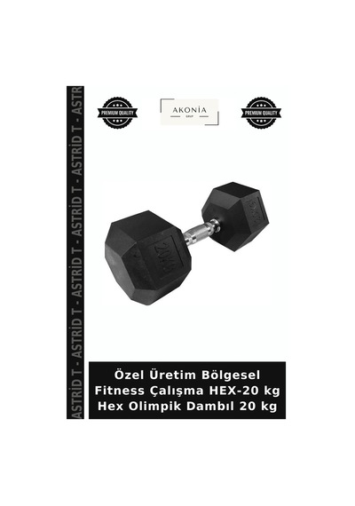 Özel Üretim Bölgesel Fitness Çalışma Hex-20 Kg Hex Olimpik Dambıl 20 Kg