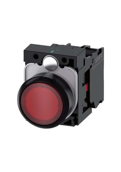 Sıemens 3su1102-0ab20-1ca0 Buton Komp.ışk.yay Dön.24v Ac-dc