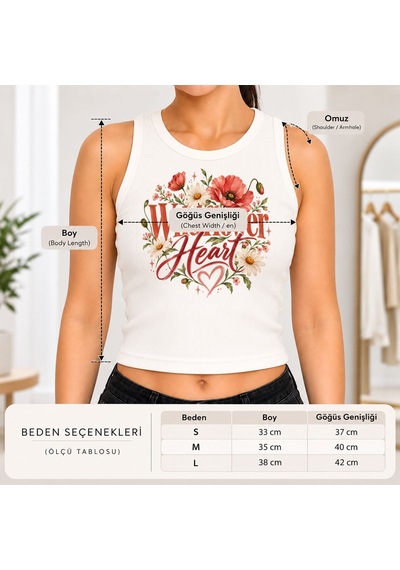 Bk Gift Sıfır Kol Fitilli Crop Bluz - Esnek Likralı Günlük Crop-13 Beyaz