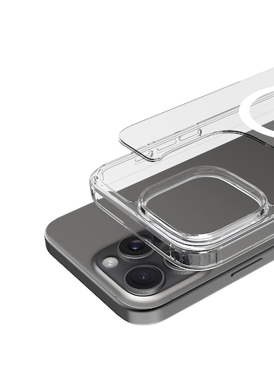 Apple Uyumlu iPhone Buff 16 Pro Max Magsafe Air Hybrid Şeffaf Kılıf