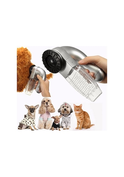 Süslüpati Shed Pal Kedi Köpek Vakumlu Tüy Toplama Tarağı - Tüy Toplama Traş Makinesi