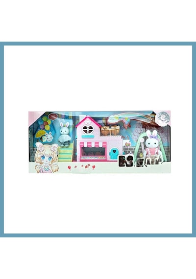 Bay Dreamy Mi Ni Tavşan Kaydıraklı Park Oyun Seti Mbt06