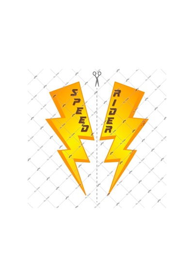 Bay Etiket Rfhlm49 Reflektif Hizli Surucu Yazili Sticker