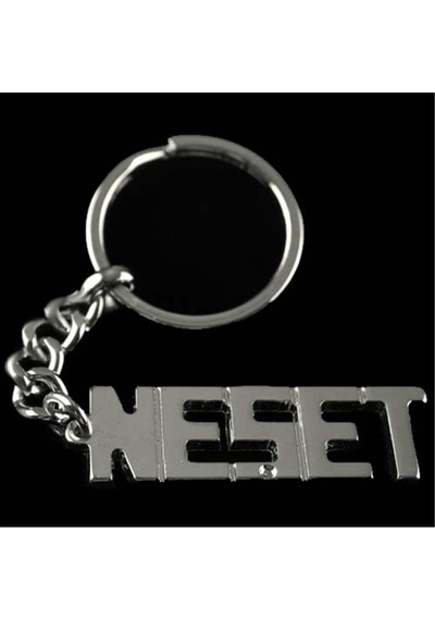 Neşet İsimli Anahtarlık Altın