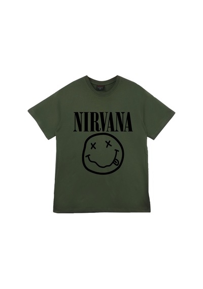 Nirvana Baskılı T-Shirt