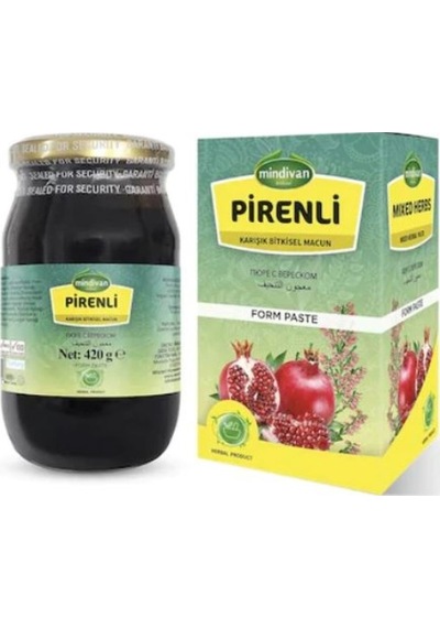 Mindivan Pirenli Nar Ekşili Karışık Bitkisel Macun 420 G
