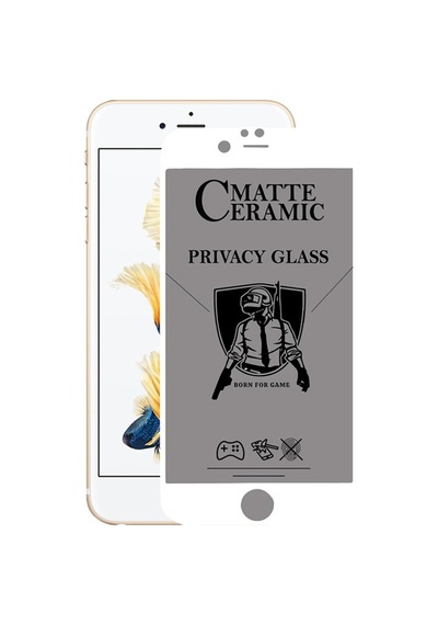 Apple Uyumlu iPhone 6 Plus Mat Seramik Hayalet Ekran Koruyucu - Beyaz (555463273) 20 Tl Fark Ile Apple Uyumlu iPhone Hızlı Şarj Kablosu