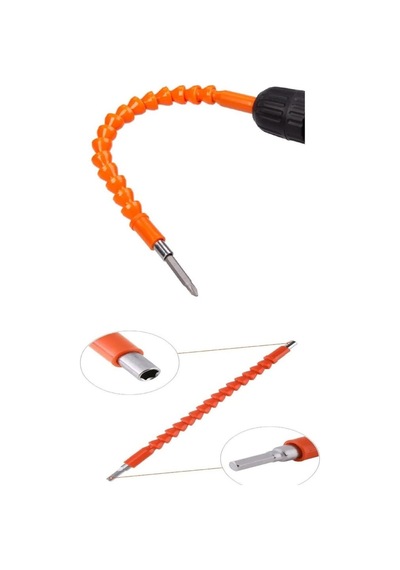 Matkap Ucuna Takılan Bükülebilir Esnek Flex Spiral Uç