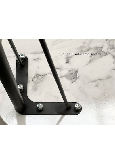 By Hakan Aşkın Siyah Metal Ayaklı 60x90 Cm Tek Masa Parlak White Marble 2023 Mutfak - Balkon - Çalışma Masası Parlak Beyaz Mermer Desen By Hakan Aşkın Siyah Metal Ayaklı 60x90 Cm Tek Masa Parlak White Marble 2023 Mutfak - Balkon - Çalışma Masası Parlak Beyaz Mermer Desen