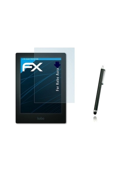 Kobo 6 İnç E-kitap Okuyucu Ekran Koruyucu Film Ve Stylus Kalem