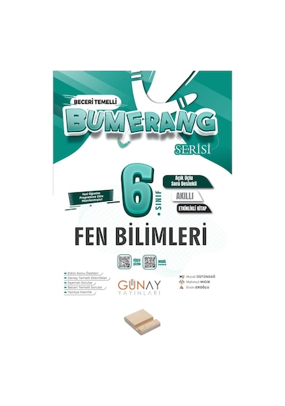 6. Sınıf Bumerang Etkinlikli Fen Bilimleri+ Telefon Standı