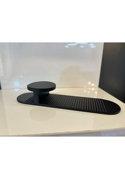 Flow Alfa Metal Kulp 32mm Mat Siyah Dolap Kapak Modern Çekmece Mobilya Tv Ünite Komidin Vestiyer Mat Siyah
