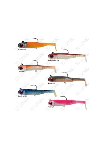 Seabor Lily Shad 2+1 12cm 100gr Silikon Yem