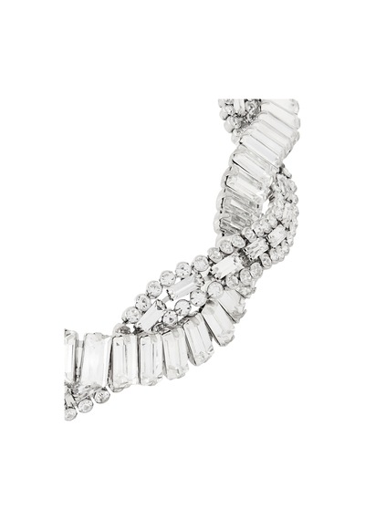Kristal Örgü Choker Kolye Çok Renkli
