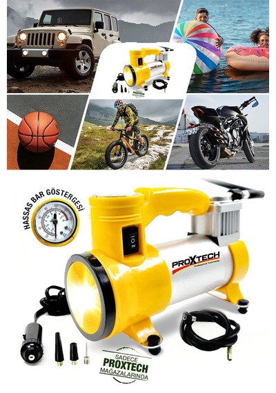 Işıklı Full Çok Amaçlı Taşınabilir Araba Oto Araç Lastik Şişirme Pompası Metal Gövde Kompresör Işıklı Full Çok Amaçlı Taşınabilir Araba Oto Araç Lastik Şişirme Pompası Metal Gövde Kompresör