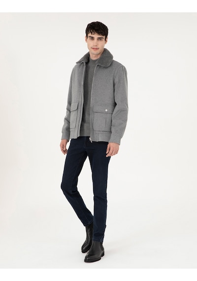Pierre Cardin Erkek Gri Mont 50293328-vr024 Gri