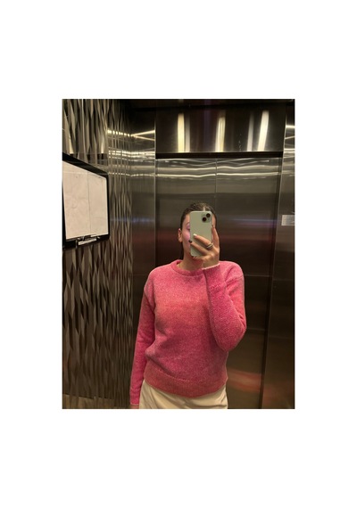 Maison Velora Kadın Pembe Bisiklet Yaka Degrade Renk Geçişli Uzun Kollu Basic Triko Kazak Pembe Degrade 923424312 Pembe Degrade Maison Velora Kadın Pembe Bisiklet Yaka Degrade Renk Geçişli Uzun Kollu Basic Triko Kazak Pembe Degrade 923424312 Pembe Degrade