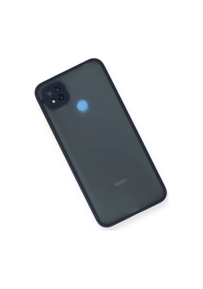 Newface Xiaomi Redmi 9c Kılıf Montreal Silikon Kapak - Lacivert