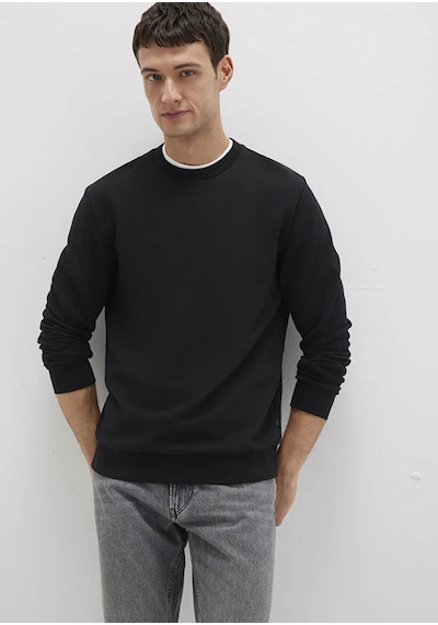 Mavi Bisiklet Yaka Siyah Erkek Sweatshirt M0s10457-900 Siyah