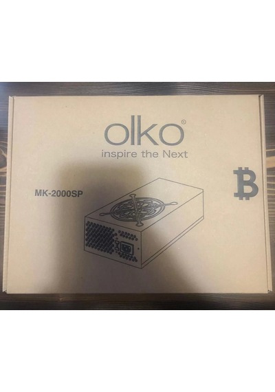 OLKO MK-2200SP 2200W 96+ 2 FANLI MİNİNG POWERSUPLY KUTULU